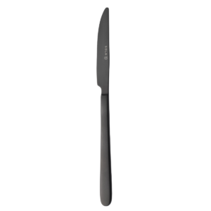 Table Knife Ibiza, Satin Black Color, 1 Dz/Case