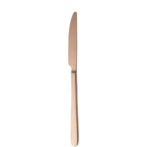 Table Knife Ibiza, Satin Copper Color, 1 Dz/Case