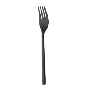 Table Fork Montreux, Satin Black Color, 1 Dz/Case