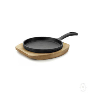 Mini Oval Cast Iron Pan, 8 7/10" x 4 19/20", Each