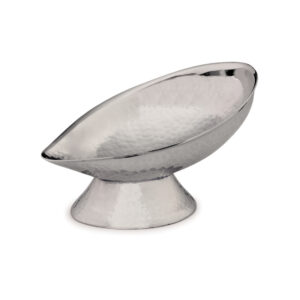 Spoon Rest, Hammered, Silver Color, 2 Units/Case