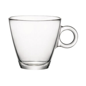 Cappuccino Glass Easy Bar, 7.75 Oz, Clear Color, 1 Dz/Case