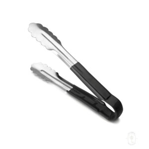 Acrylic Tongs, Black Handle, 9 9/20", Each