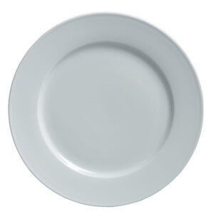 Plate Classic Cafe, D 8", White Color, 1 Doz/Case