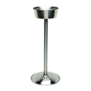 Wine Bucket Stand, H 21 3/4", Silver Color, Each