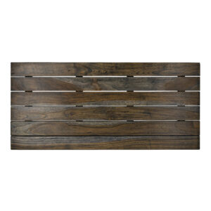 Rectangle Tile, L 24" x W 11", Ash Grey Teak, Each