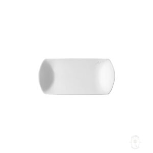 Rectangle Platter Ola, 13.78" x 7.09", White Color, 4 Units/Case