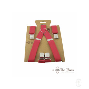 Bartender Suspenders, Pink Color, Each