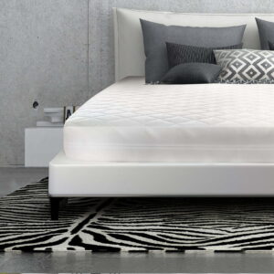 Twin Mattress Bed Pad, Waterproof, 39" x 75" x 15", Each