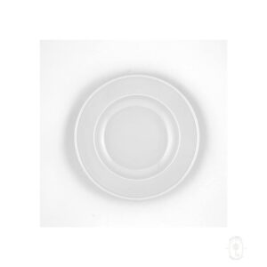 Pasta Plate Basic, D 10.50", White Color, 6 Units/Case