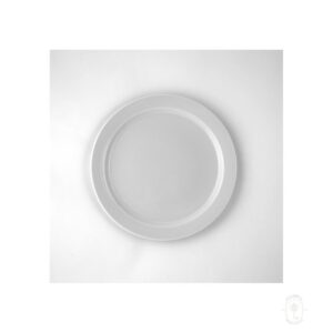 Dinner Plate Continental, D 9.5", White Color, 24/Case