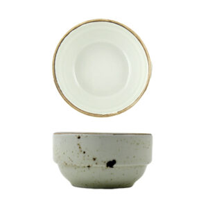 Stackable Bowl Reactiv, 4 Oz, Ivory Color, 24 Units/Case
