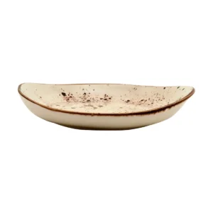 Polymorphous Oval Bowl Reactiv, L 11", Ivory Color, 6/Case