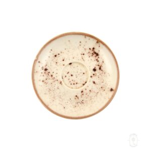 Coffee Saucer for Espresso Reactiv Ivory Line 4.72", 6/Case