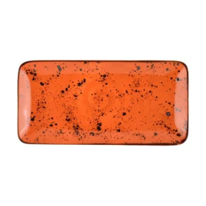 Rectangle Platter Reactiv, 12" x 6", Terra Color, 6/Case