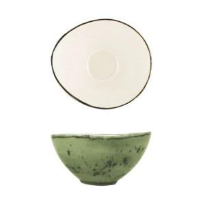 Polymorphous Bowl Reactiv, L 6", Green Color, 6/Case