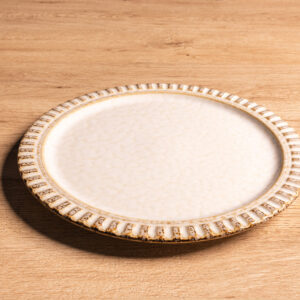 Dinner Plate Adelaide, D 10 3/8", Birch Color, 1 Dz/Case
