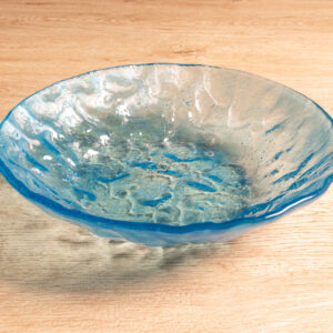Glass Bowl Ceres, 46 Oz, Azure Blue Color, 6 Units/Case