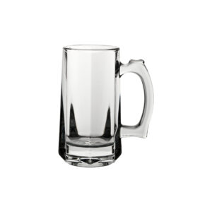 Handled Mug Glass Beer, 12.50 Oz, Clear Color, 2 Units/Case