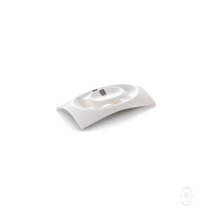 Pasta Plate, Melamine, White Color, 12" x 7", 10/Case
