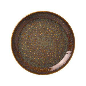 Coupe Plate Vesuvius, D 11.75", Amber Color, 12/Case