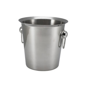 Wine Bucket, D 8", Silver Color, Each