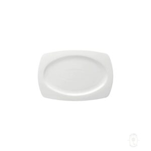Rectangle Platter Malva-Rossa, 11" x 6.90", White Color, 6 Units/Case
