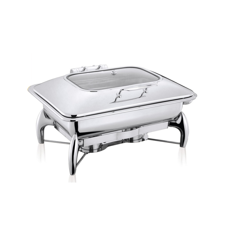 1011L chafing dish with stand