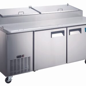 Refrigerated Pizza Prep Table, 71" x 32" x 43", Each