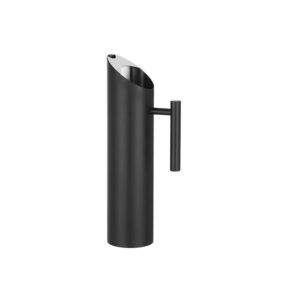Water Pitcher, 50 Oz, Black Color, Each