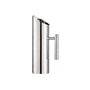 Water Pitcher, 50 Oz, Silver Color, Each